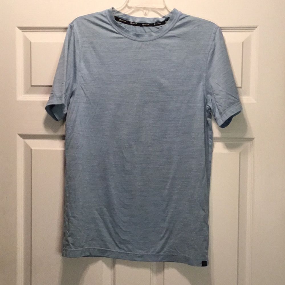 Gaiam Light Blue Men's Tee Shirt Small